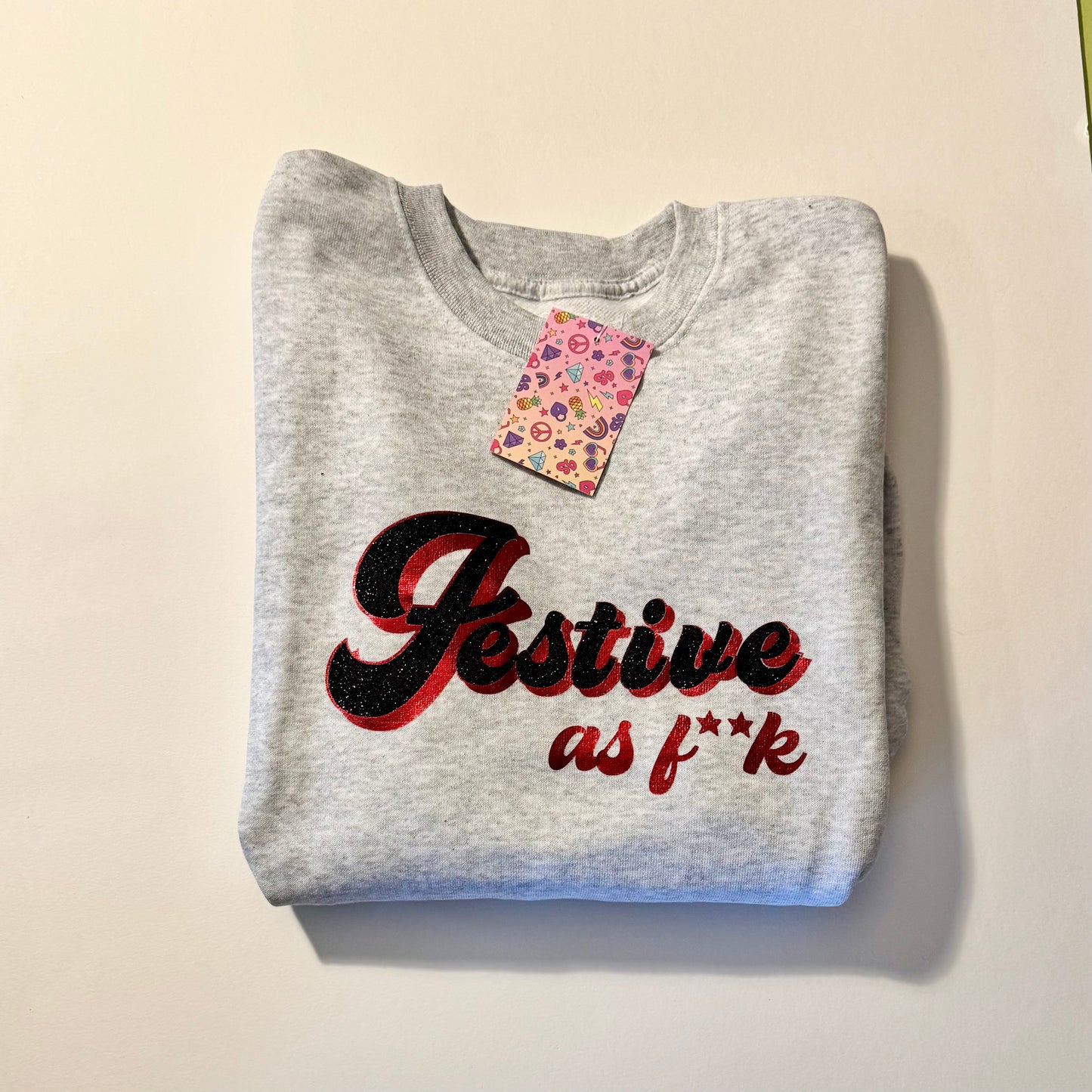 SALE Adult Festive Sweatshirt - Medium