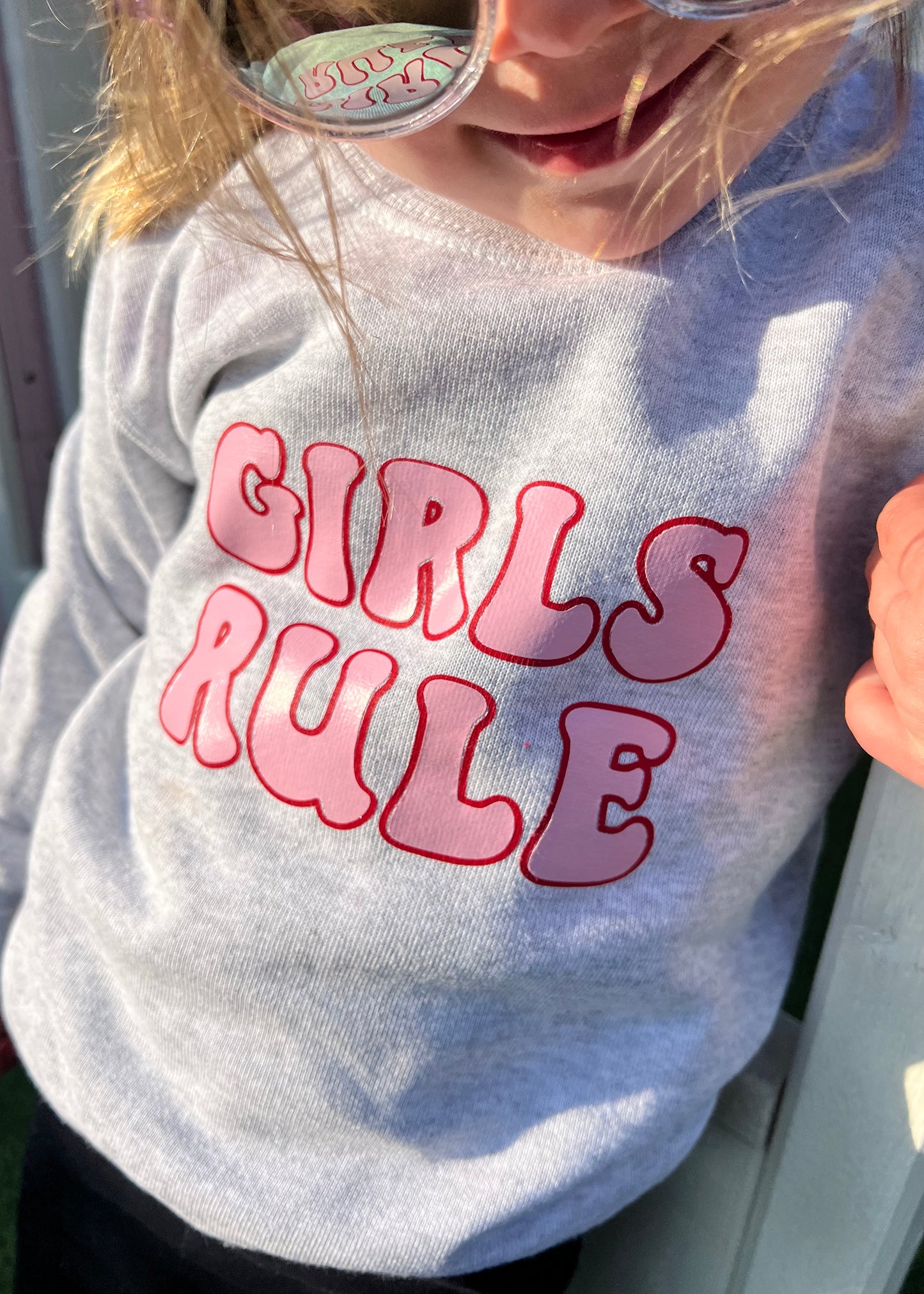 Kids Girls Rule Sweatshirt