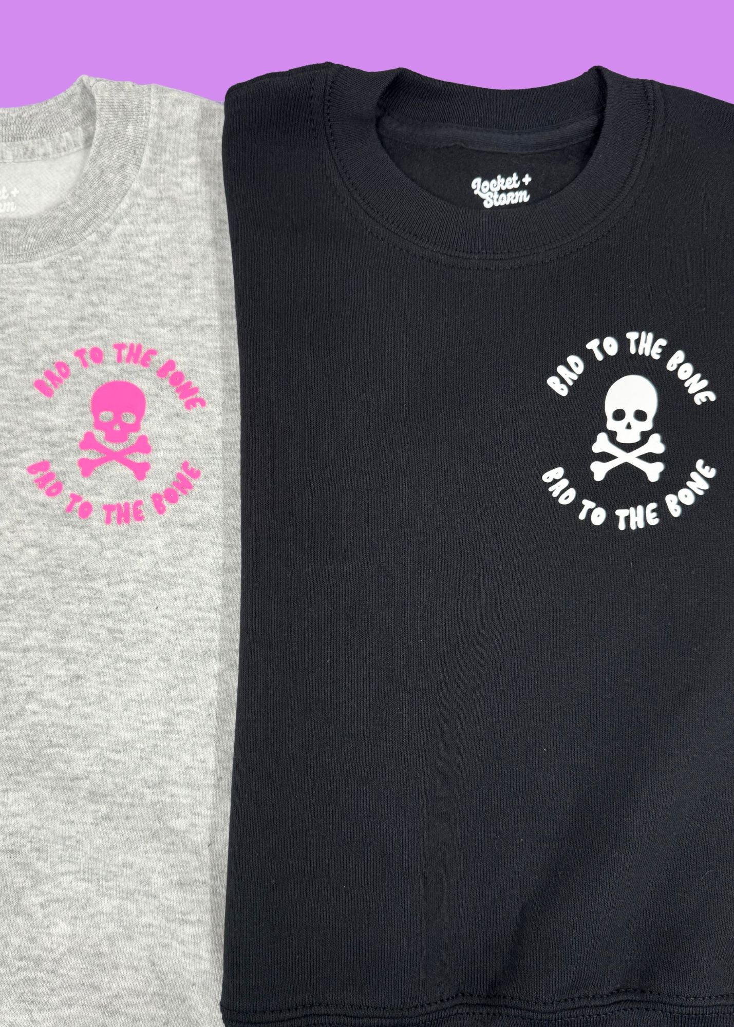 Kids Bad to the Bone Sweatshirt