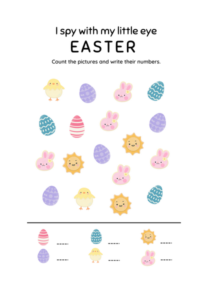 Free Easter Holiday Activity Book