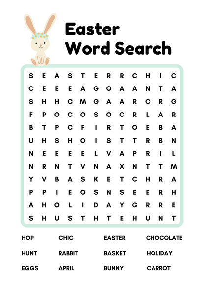 Free Easter Holiday Activity Book