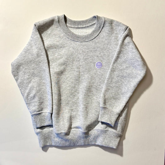SALE Kids Smiley Face Sweatshirt - 3-4 years