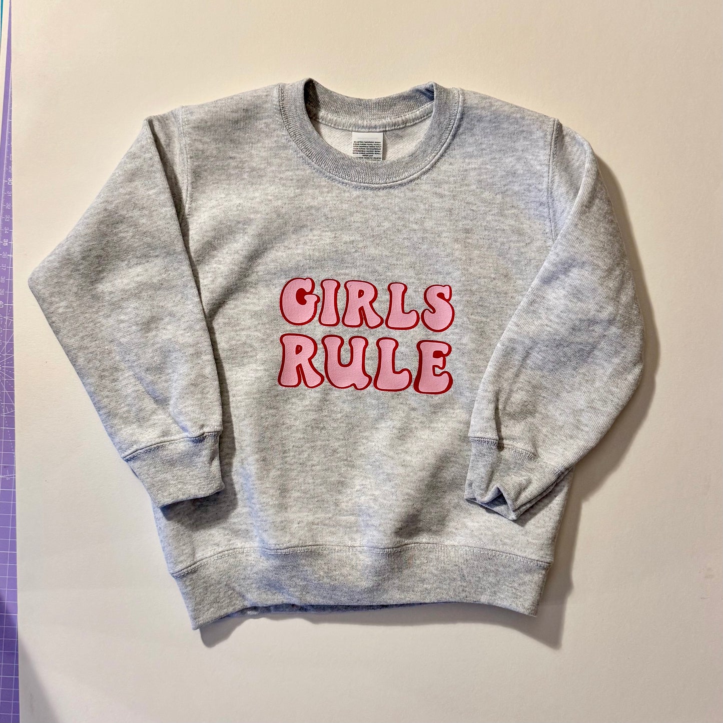 SALE Kids Girls Rule Sweatshirt - 3-4 years
