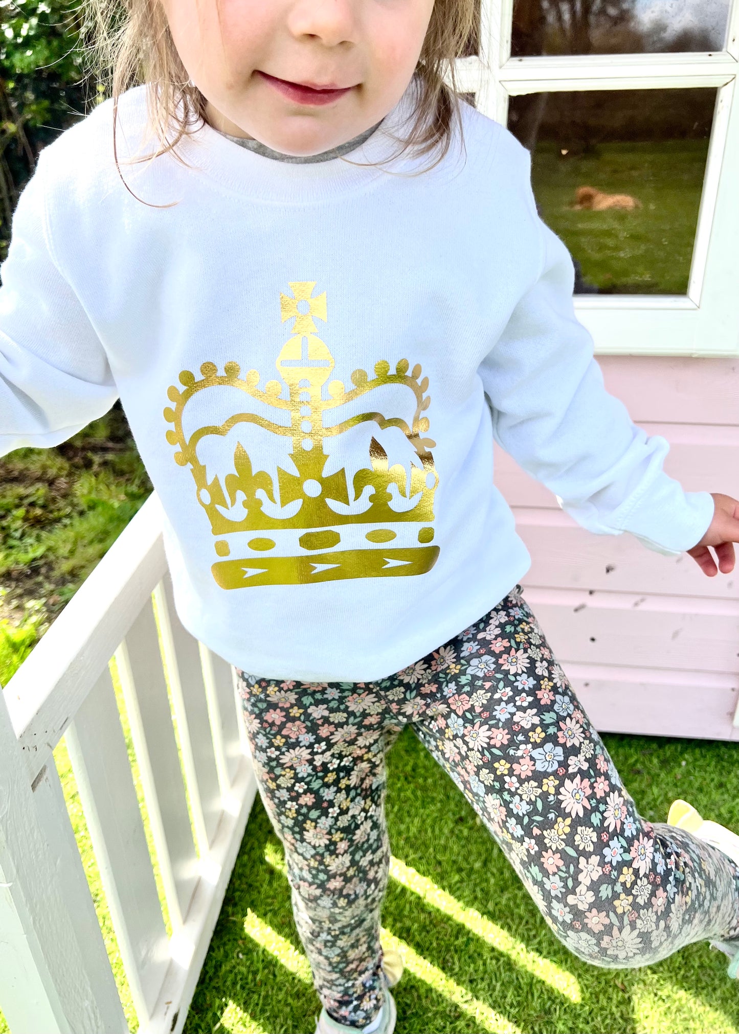 SALE Kids Crown Sweatshirt - 3-4 years