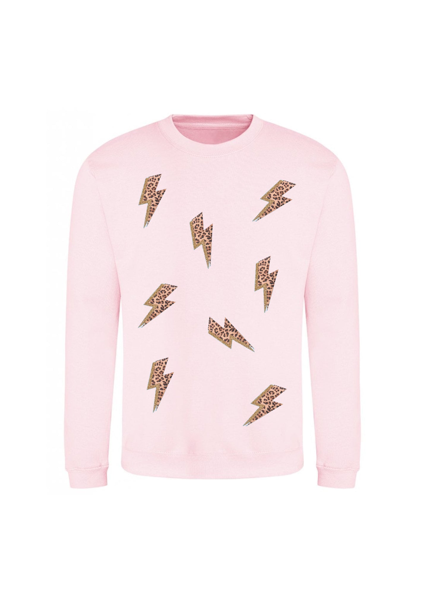 Kids Leopard Lightening Bolt Sweatshirt