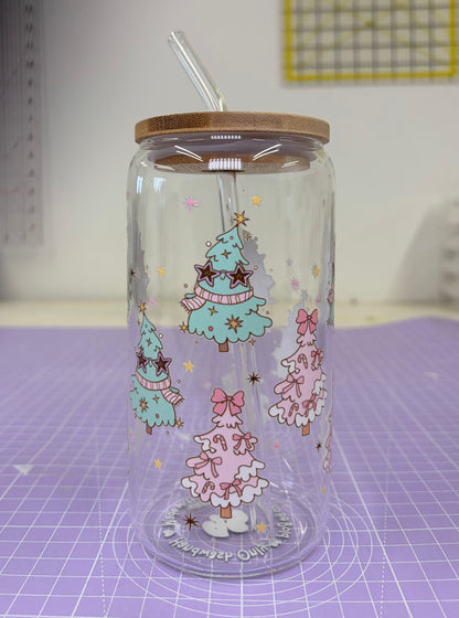 Christmas Iced Coffee Cup