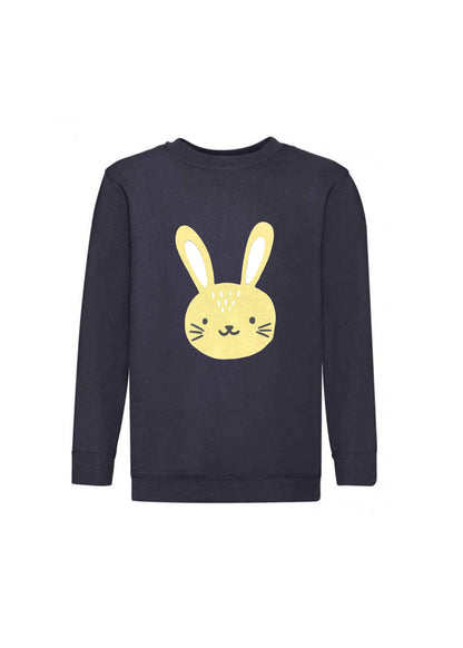 Kids Glitter Bunny Sweatshirt