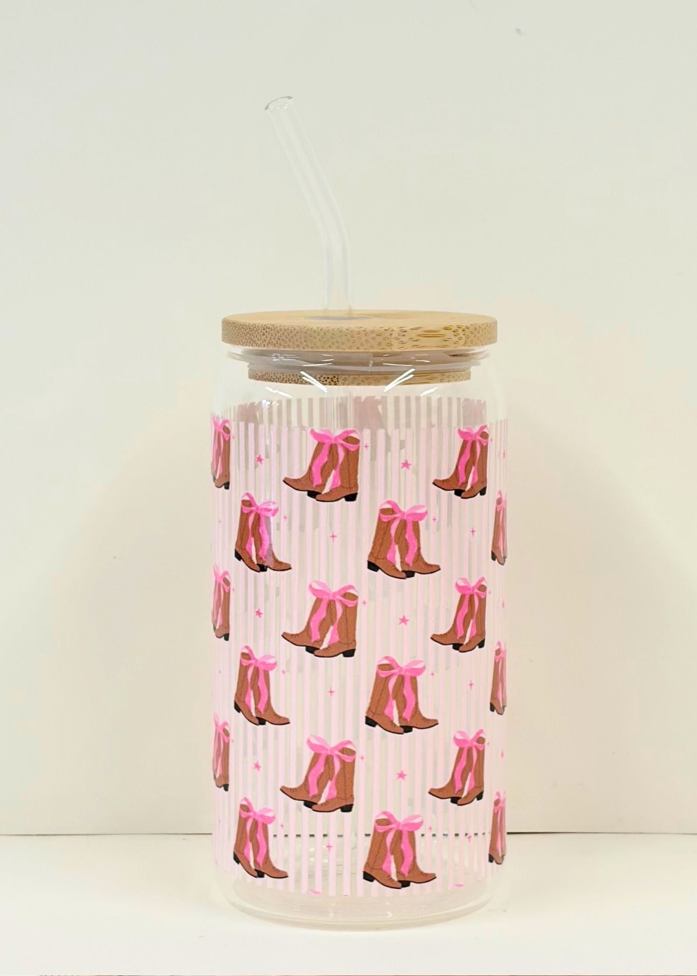 Coquette Cowgirl Iced Coffee Cup