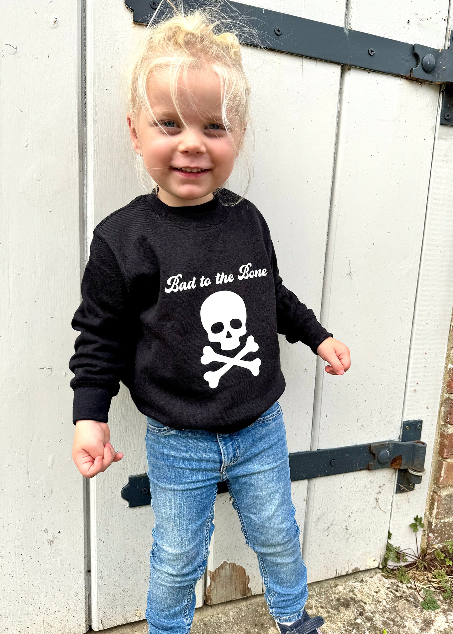 Kids Bad to the Bone Sweatshirt