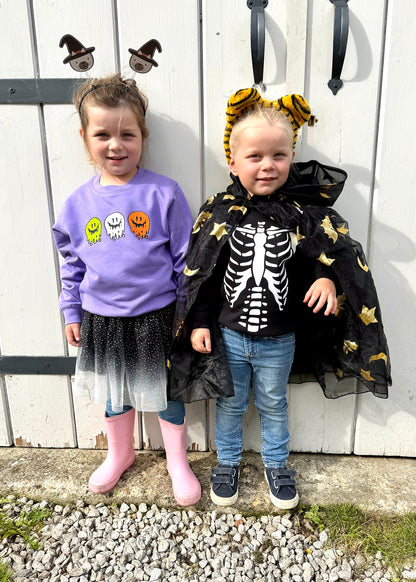 Kids Halloween Skeleton Sweatshirt