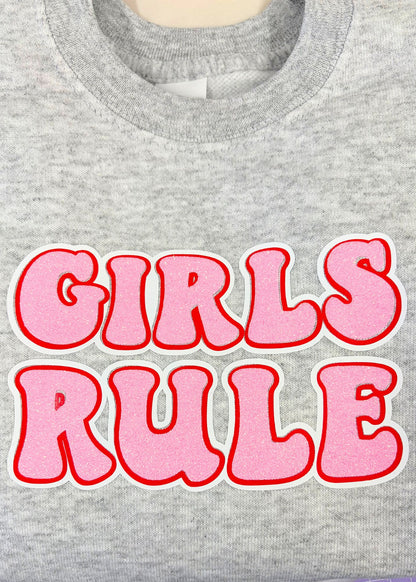 Kids Girls Rule Sweatshirt
