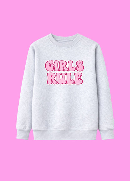 Kids Girls Rule Sweatshirt