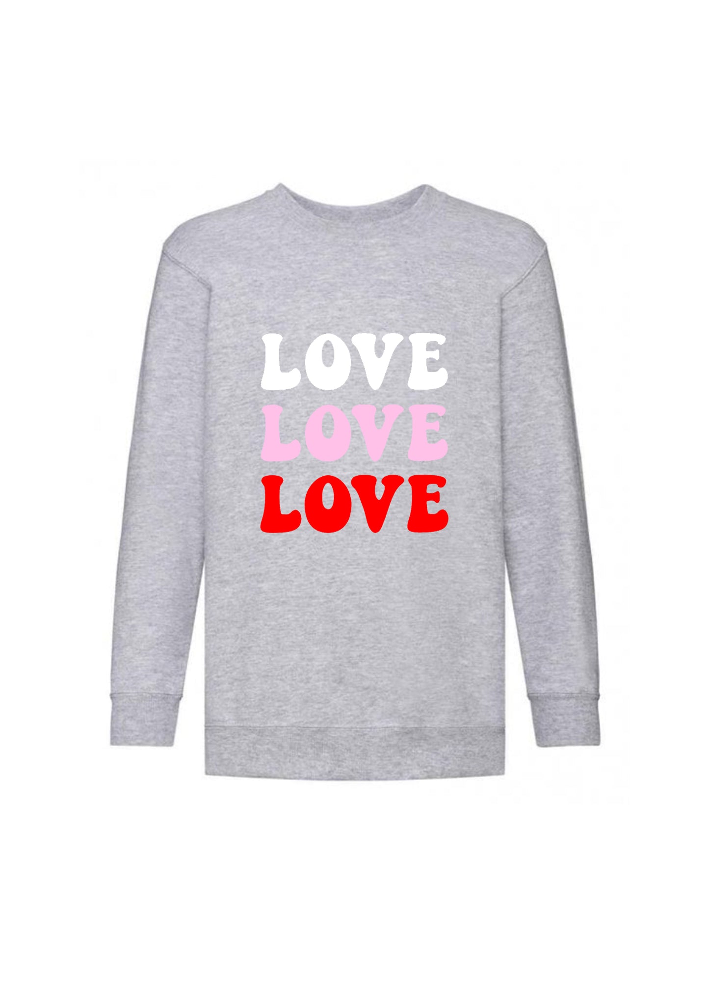 Kids Triple Love Sweatshirt