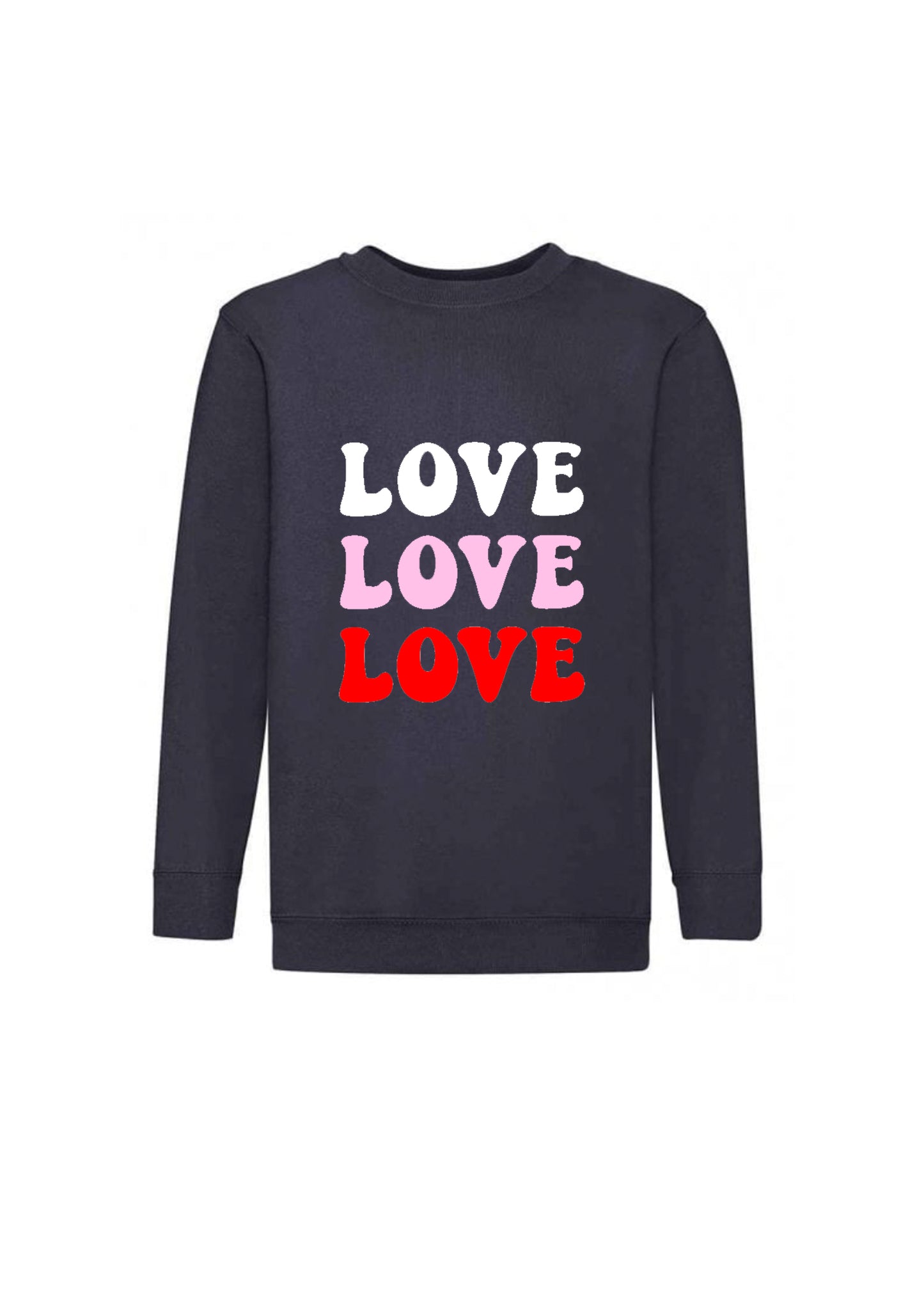 Kids Triple Love Sweatshirt
