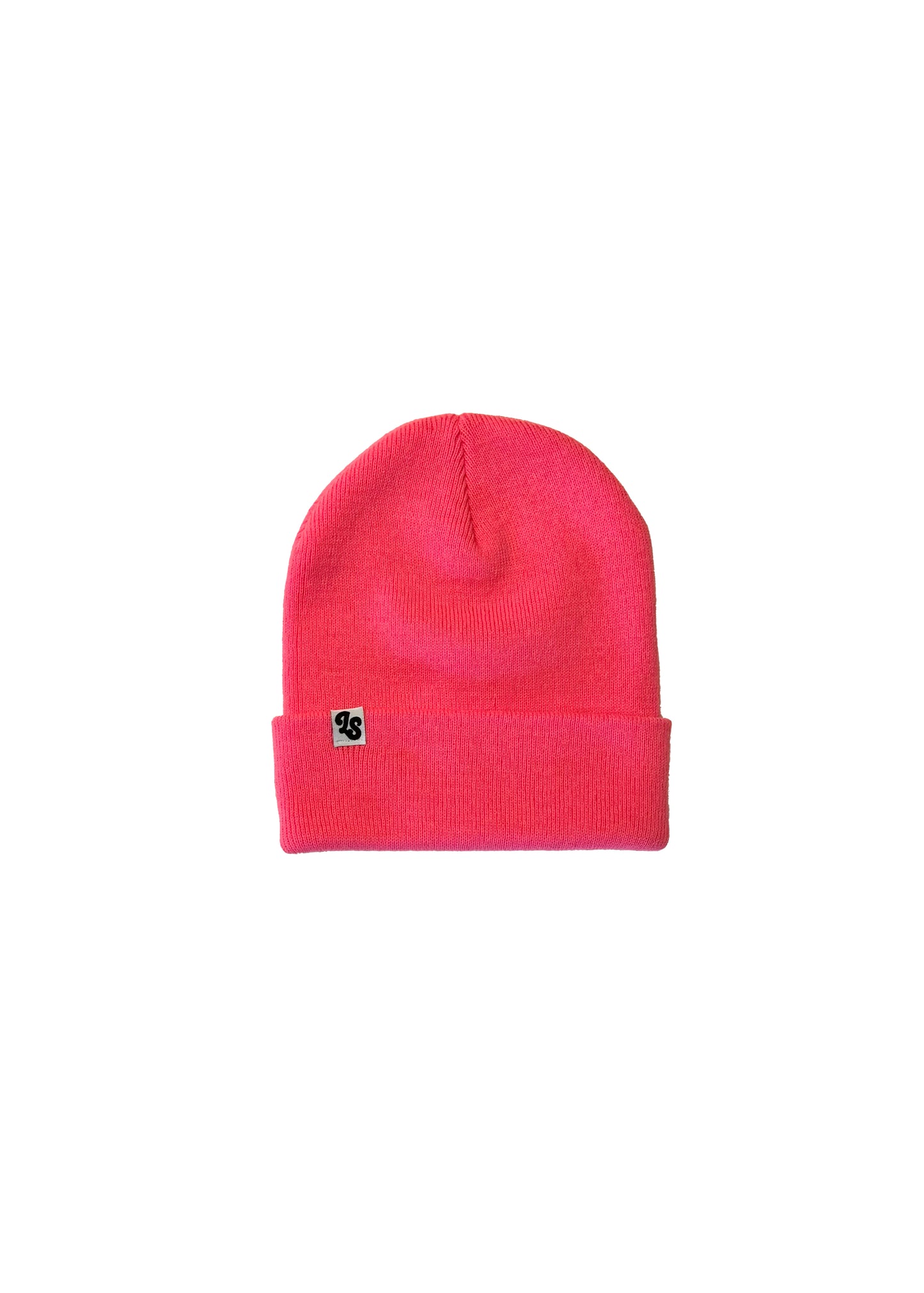 Adult Neon Pink Beanie