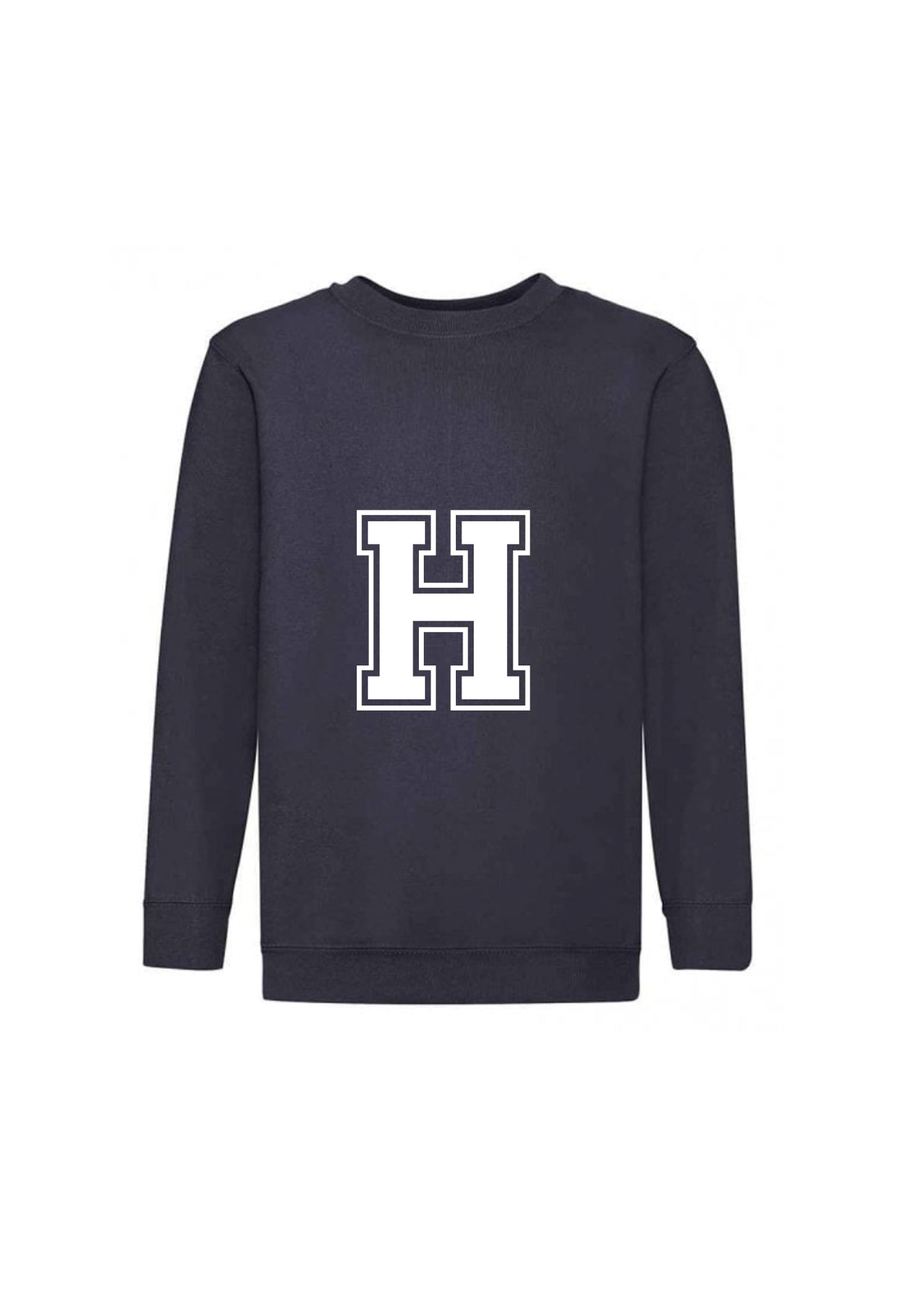 Adult Personalised Varsity Initial Sweatshirt