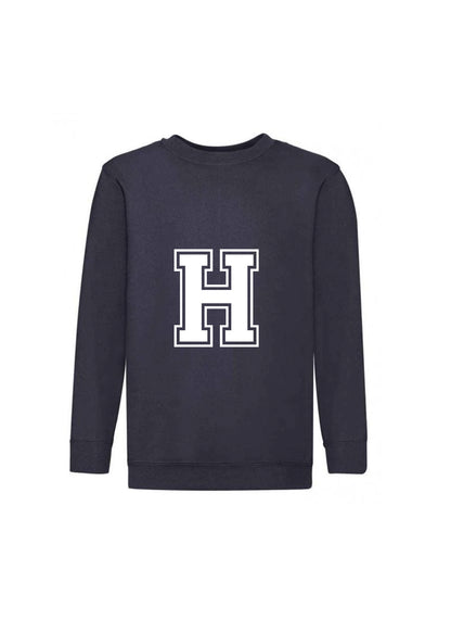Adult Personalised Varsity Initial Sweatshirt