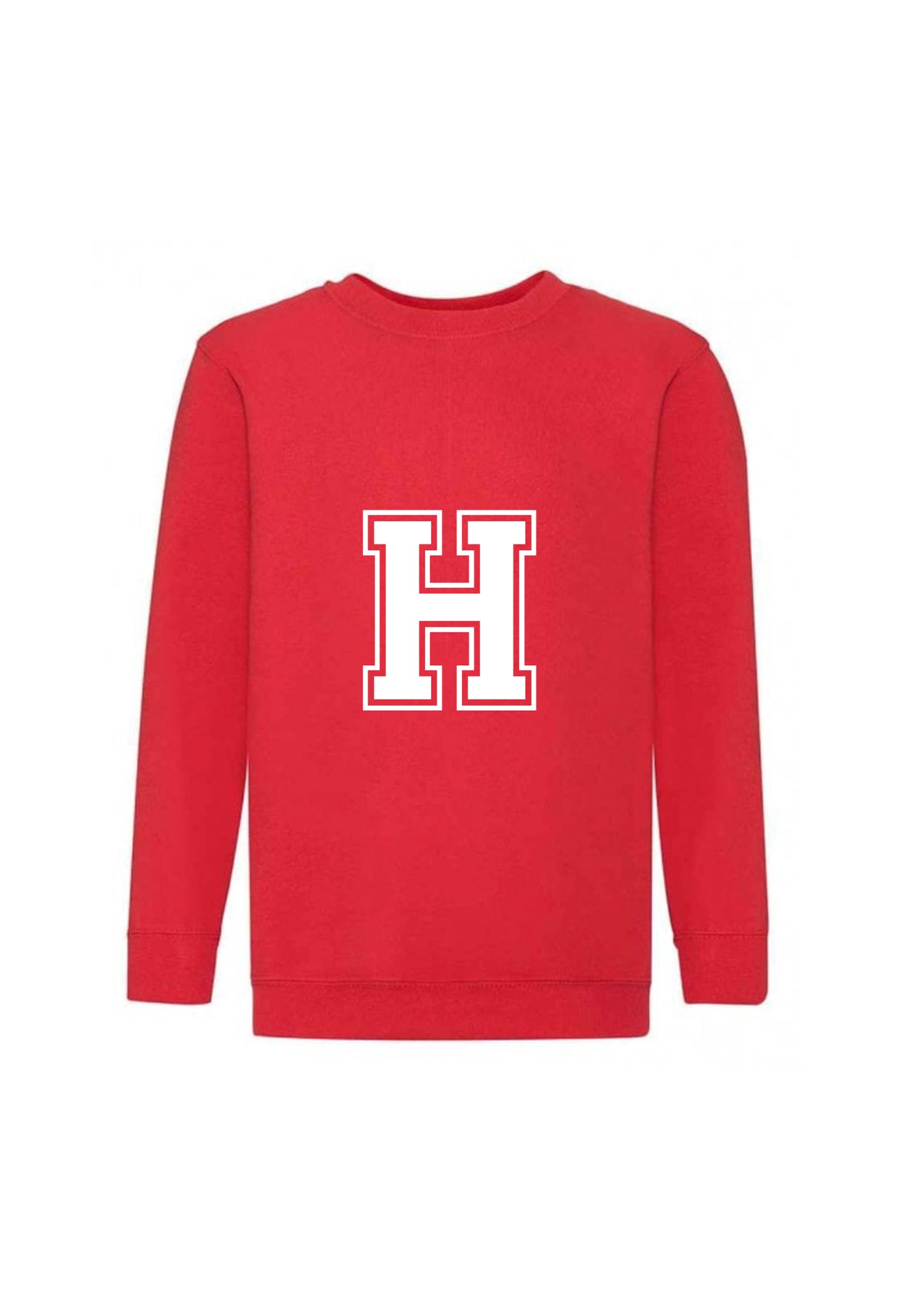 Adult Personalised Varsity Initial Sweatshirt