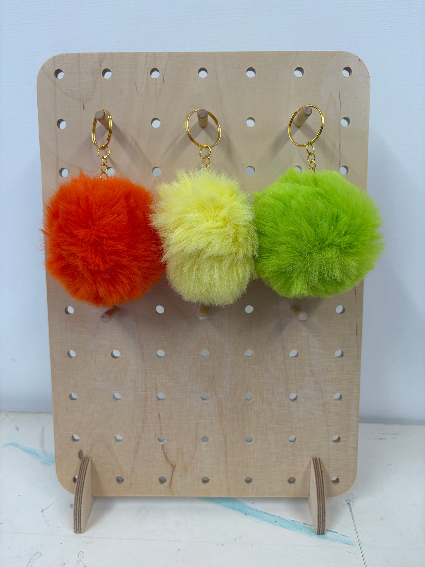 Pom Pom Keyring