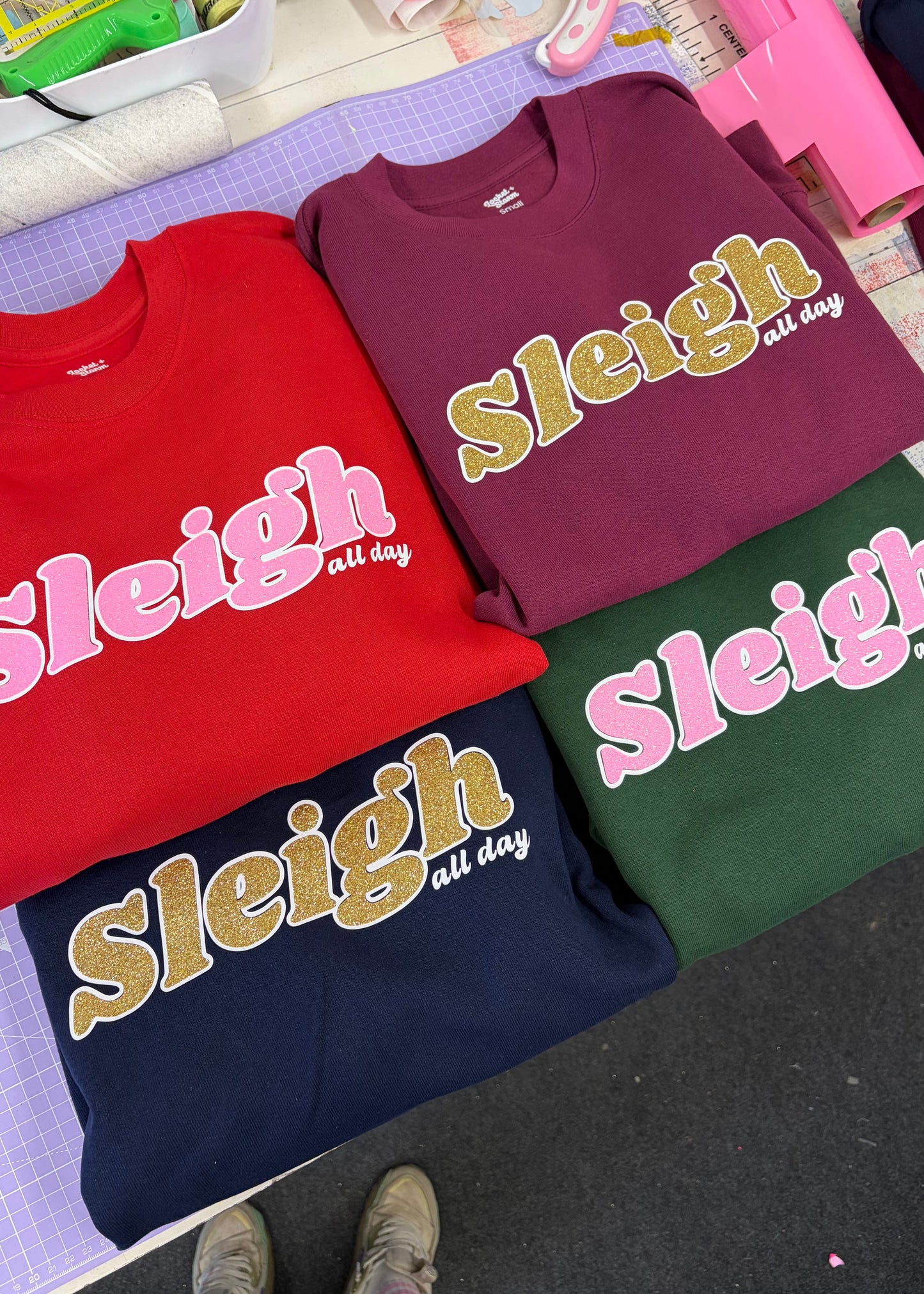 Adult Sleigh All Day Sweatshirt