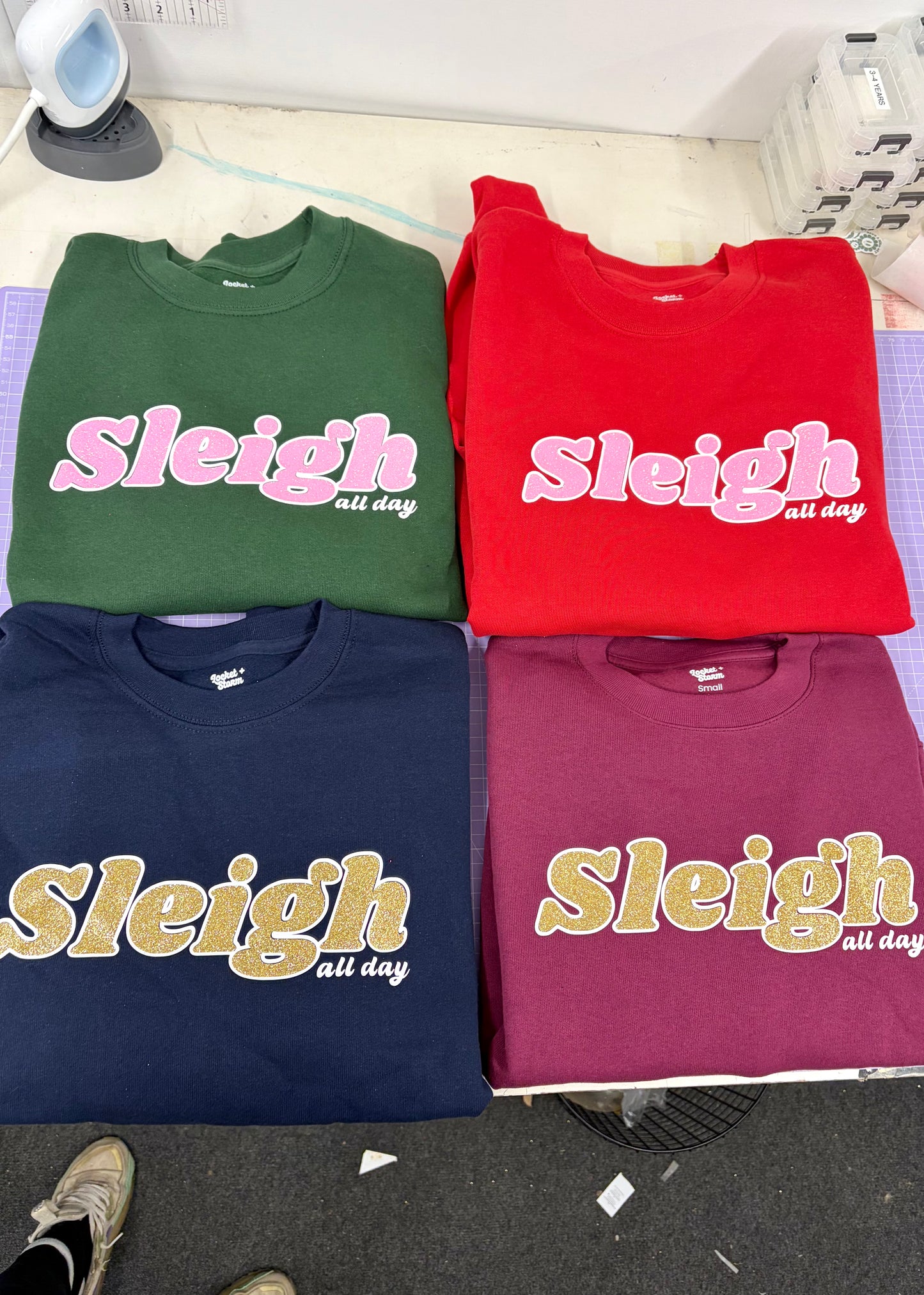 Adult Sleigh All Day Sweatshirt