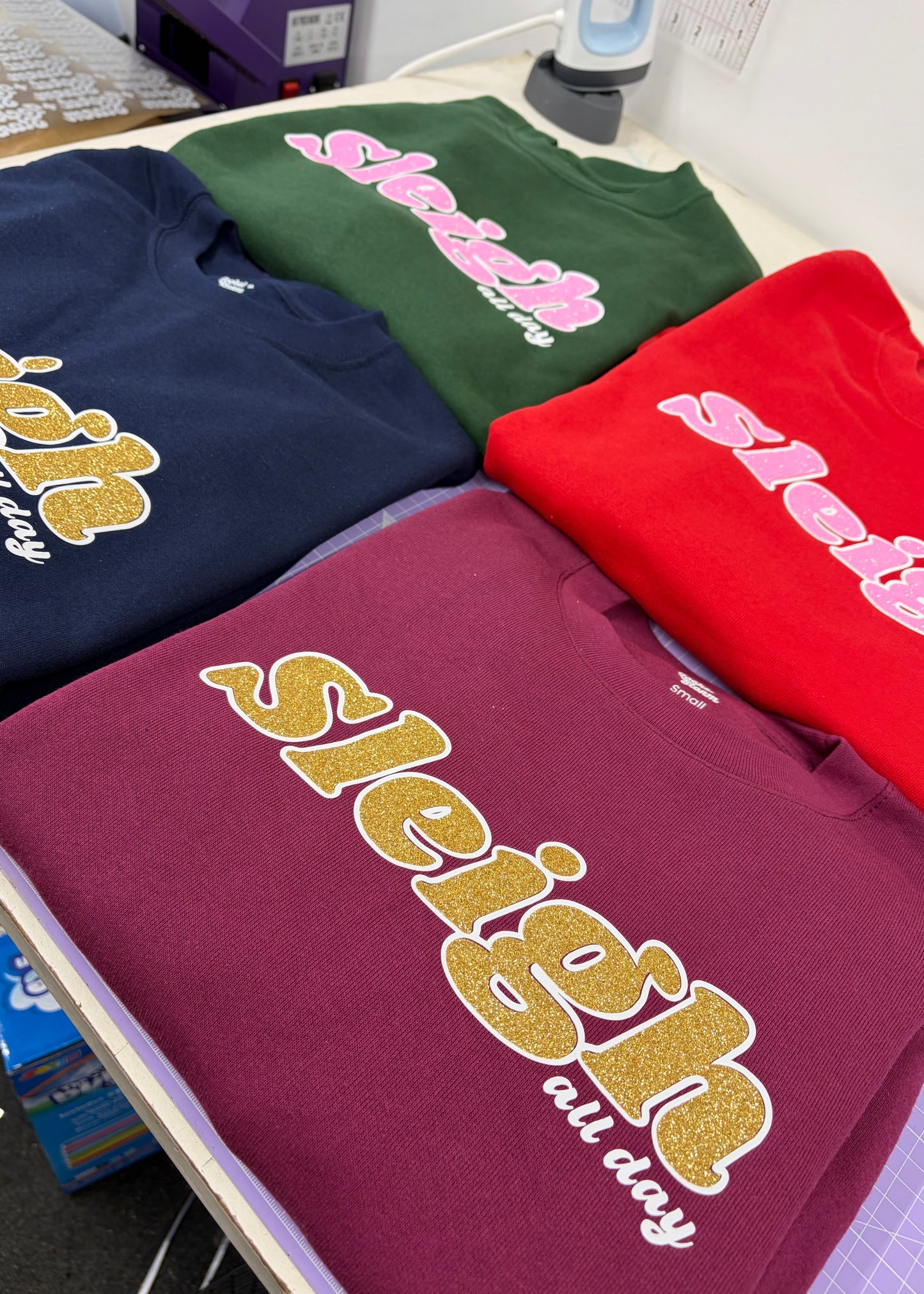 Adult Sleigh All Day Sweatshirt