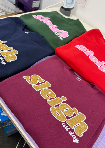 Adult Sleigh All Day Sweatshirt